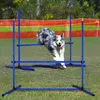 JOIEYOU Kit de 4 haies d'agilité en PVC Slalom Animaux de Voir les images du produit 4