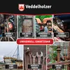 A collage of images showcasing various applications of a rust converter product, including automotive, household, agricultural, and marine uses. Produktbild-Vorschau