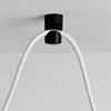 3er PACK I Porzellan Retro Kabelhalter Hook I schwarz Produktbild-Vorschau 5