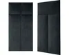 Two dark gray upholstered wall panels are shown side-by-side against a white background. Anteprima dell’immagine prodotto