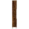 vidaXL Szafka łazienkowa dąb wędzony 30x30x190 cm materiał Podgląd zdjęcia produktu 9