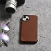 Icarer Case Ledertasche mit Magsafe für Iphone 14+ Braun Produktbild-Vorschau 11