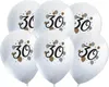 Latexballons Zahl 30 GEBURTSTAG 6 St. Produktbild-Vorschau 1