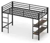 Łóżko piętrowe COSTWAY o wymiarach 90x200 cm z drabiną i Podgląd zdjęcia produktu 1