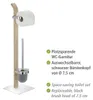 WENKO Klo Bürste Toiletten Halter Garnitur Halter Ständer Produktbild-Vorschau 3