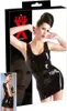 LATE X Kleid aus Latex schwarz hauteng geschnitten M Produktbild-Vorschau 1