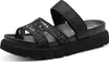 Tamaris Damen Pantolette mit Plateau und Keilabsatz Produktbild-Vorschau 4