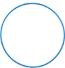 Hula Hoop Reifen für Kinder, Durchmesser 70cm in blau Produktbild-Vorschau 1