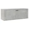 vidaXL Wand-Schuhschrank Betongrau 100x35x38 cm Produktbild-Vorschau 3