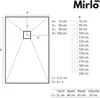 Mineralguss-Duschwanne extra flach PURE Schieferoptik grau Produktbild-Vorschau 2