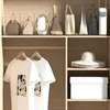 Transparente Acryl-Aufbewahrung für Handtaschen, 4-Fächer, Produktbild-Vorschau 2