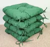 Set 4 x Stuhlkissen/Sitzkissen Lara 38 x 38 cm Dicke 8 cm, Produktbild-Vorschau 2