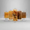 Bild auf Leinwand - Leinwandbild - tiger tier - 125x70cm - Produktbild-Vorschau 3