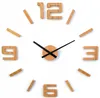 ModernClock, Wanduhr aus Eichenholz - Aufkleber -75cm Produktbild-Vorschau 6