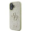 Guess Fixed Glitter Big 4G - iPhone 16 Plus Tasche (Gold) Produktbild-Vorschau 2