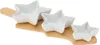 Snackschalen GLACIERA, 3 Sterne und Bambustablett Produktbild-Vorschau 1