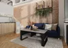 Moderný konferenčný stolík do obývačky 50 x 90 cm, LOFT Náhľad obrázku produktu 4