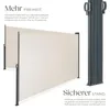 tectake® Doppel-Seitenmarkise 160 x 600 cm ausziehbar, mit Produktbild-Vorschau 3