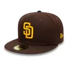 New Era Uni Basecap San Diego Padres MLB 59Fifty, Braun, 7 Produktbild-Vorschau 8