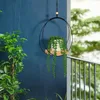 Belle Vous Makramee Blumenampel mit hölzernen Basis - Produktbild-Vorschau 6