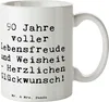 Mr. & Mrs. Panda Tasse Spruch 90. Geburtstag Lebensfreude - Produktbild-Vorschau 1