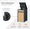 ML-Design Mülltonnenbox 1er für 1 Tonne 240L 68x80x116,3 cm Produktbild-Vorschau 2