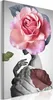 Vlies Leinwandbild - Rose and Fur (1 Part) Vertical 20x30 Produktbild-Vorschau 1