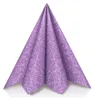 GRUBLy Airlaid Serviette Ornaments in Lila, 40 x 40 cm, 50 Produktbild-Vorschau 1