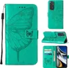 Redmi Note 11S Hülle, Schmetterling Prägung Flip Leder Produktbild-Vorschau 2