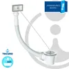 tecuro Überlauf-Verbindungsrohr Ø 25 x 310 mm mit 1 Zoll Produktbild-Vorschau 3