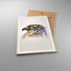 Gerahmtes Poster - Rahmen in heller Eiche - Adler Vogel Produktbild-Vorschau 3