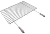 Edelstahl Grillrost mit verstellbarer Breite 65-90X45cm aus Produktbild-Vorschau 1