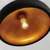 Lindby Pendellampe Gerwina, schwarz/gold, Metall, 40 cm, Produktbild-Vorschau 7