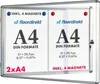 Wysokiej jakości gablota wewnętrzna 2 x A4 z 4 magnesami Podgląd zdjęcia produktu 1