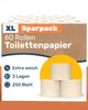 60 rolek papieru toaletowego, 3-warstwowy – 250 arkuszy na Podgląd zdjęcia produktu 1