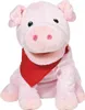 goki 51782 Marionnette à main cochon Snelly, rose (1 pièce) Voir les images du produit 1