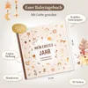 EULENTALER® Le journal de bébé – Ma première année I Conçu Voir les images du produit 2