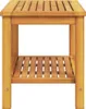 vidaXL Beistelltisch Öl-Natur 70 x 40 x 45 cm Massivholz Produktbild-Vorschau 5