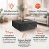 SalesFever Couchtisch 90x90 cm | quadratisch | MDF foliert Produktbild-Vorschau 2