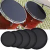 10pcs Mute Silencer Drumming Praxis Pad Bass Drums Quiet Produktbild-Vorschau 2