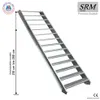 14 Stufen Stahltreppe Breite 120 cm Geschosshöhe 210-280cm Produktbild-Vorschau 1