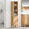 vidaXL Badkamerkast FLORO, wassenbruin, 35 x 30 x 160 cm Productafbeelding-voorbeeld 4