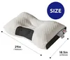 Zimilo 2-delige set ergonomische neksteunkussens, 74x47 cm: Productafbeelding-voorbeeld 6