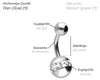 Bauchnabelpiercing Titan Bananabell EPOXY-RING- + Produktbild-Vorschau 4