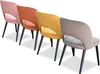 Luxus Design Polster Stuhl Esszimmerstuhl Sitz Lehn Produktbild-Vorschau 2