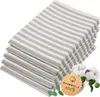 5er Set Geschirrtücher gestreift aus 100% Baumwolle, 50x70 Produktbild-Vorschau 1