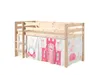 Vipack Spielbett Pino, Liegefläche 90x200 cm mit Textilset Produktbild-Vorschau 2