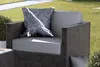 MuchoWow® Outdoor Kissen - Marmor - Schwarz - Weiß - Muster Produktbild-Vorschau 5