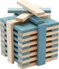 KAPLA C40BC Plaquette en bois, 40 pions, bleu clair Voir les images du produit 3