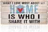 Holzbild Wandschild Holzschild Holzschild Wand Bild Produktbild-Vorschau 5